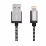 Mocran 1.2M Apple Lightning Cable - Grey/Black